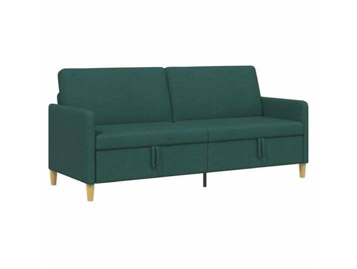 hliofuir 3-Sitzer Sofa mit Stauraum Dunkelgrün 192x78x87 cm Kompaktes Polstersofa für das Wohnzimmer: Integriertes Fach unter der Sitzfläche spart Platz und schafft Ordnung.
