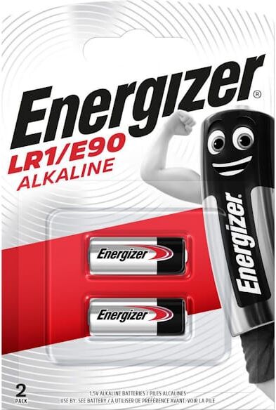 Batteri Energizer Alkaline LR1/E90, 2/fp