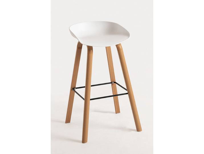 2er Set Tolbi Hocker - Weiß