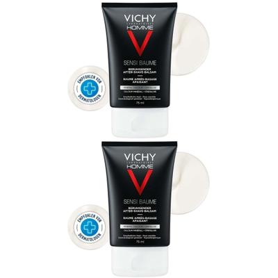 Vichy Homme Sensi-Balsam Ca 2x 2x75 ml Balsam