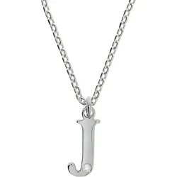 Diamonds by Ellen K. Halskette Silber 925 mit 1x Diamant 0,008ct. Buchstabe J