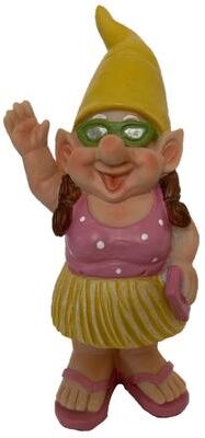 Santas Workshop Inc "8"" Beach Girl Gnome"