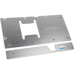 Lynk+ 5090 Plate Kit, GPU-Backplate, Referenz Design - silber, GPU Wasserkühler Zubehör
