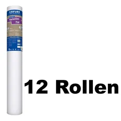 Erfurt  Variovlies  Vliesfasertapete  Flat  Classic  150  g/m2,  Tapete  12  Rollen  159  m2