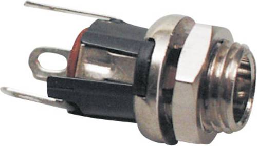 TRU Components Niedervolt-Steckverbinder Buchse, Einbau vertikal 5.5mm 2.5mm