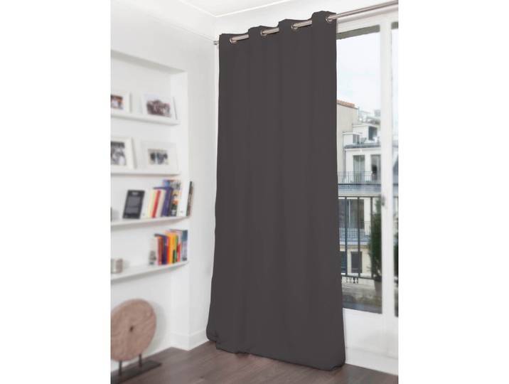 Rideau phonique oeillets gris mc732 135lx250h moondream