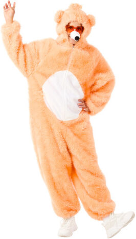 buttinette Bärenkostüm unisex, apricot