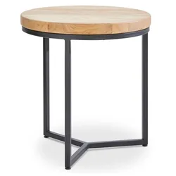 MAISON Couchtisch Milwaukee Holz Braun Eiche