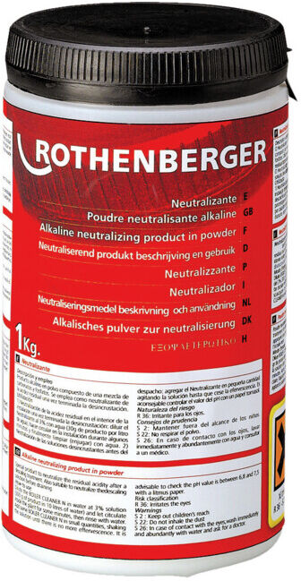 Rothenberger Neutralisator-Pulver neutralise ROCAL Acid Plus + Multi 1 kg (61115)