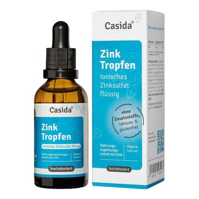 Zink Tropfen ionisches Zinksulfat flüssig 50 ml
