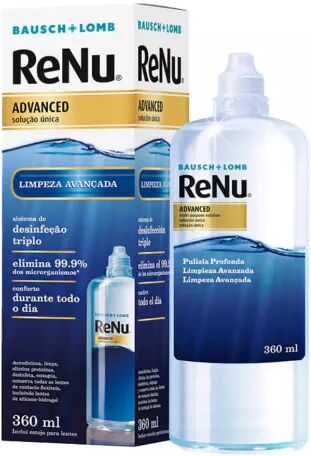 Bausch & Lomb Renu Advanced Lens Disinfectant Solution 360ml