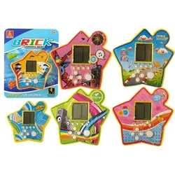 Tetris-Spiel Spielkonsole Tetris Spiel verschiedene Farben