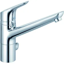 KLUDI OBJEKTA Spültisch-Multi-Einhebelmischer, Niederdruck, Eco, geschlossener Hebel, chrom, 325770575