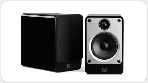 Q Acoustics Concept 20 Paar *highgloss schwarz* QA03286
