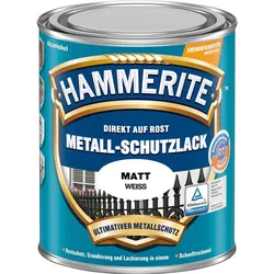 Hammerite, Rostschutz, Metall-Schutzlack (750 ml, Weiss)