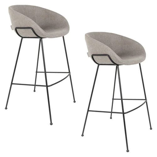 Zuiver Feston barkruk set van 2