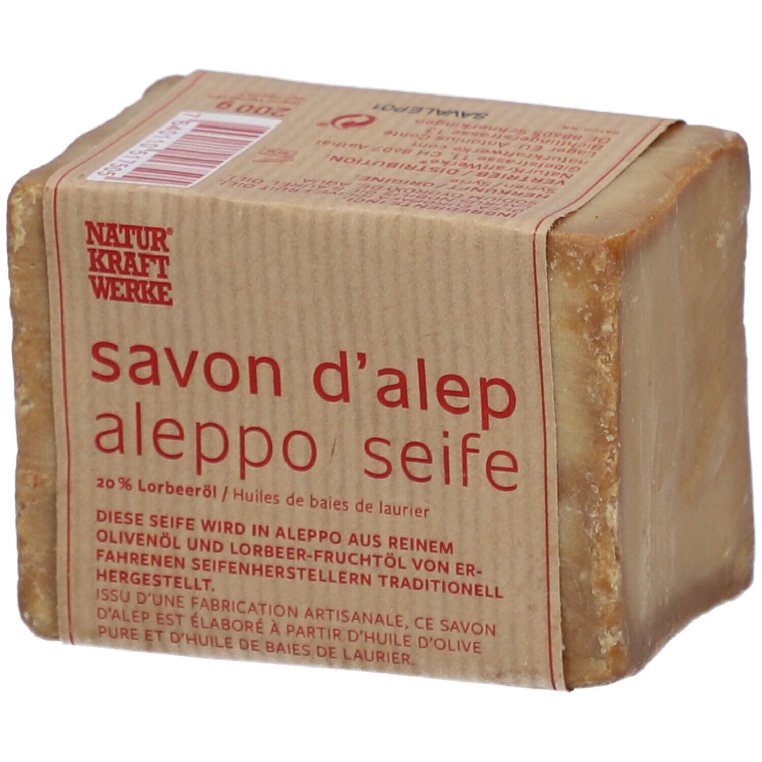 Naturkraftwerke Aleppo Seife 200 g