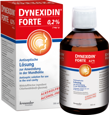 Chem. Fabrik Kreussler & Co. GmbH DYNEXIDIN Forte 0,2% Lösung 300 ml 11479193