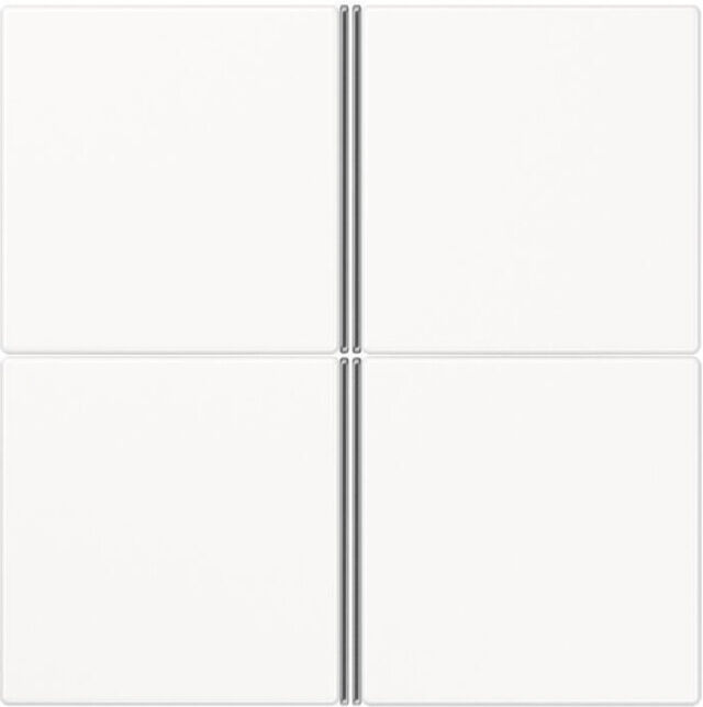Jung Jeu de touches LS 404 TSA 4 fois blanc (LS404TSAWW)