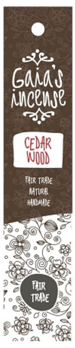 Gaia's Incense Cedar Wood