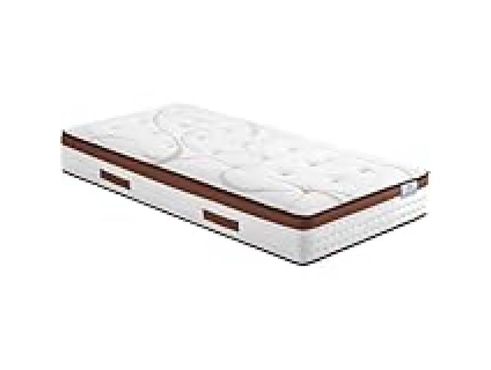 EBAC Literie Matelas 90x190 Recif - Ressorts - Hauteur 30 cm - Soutien Ferme et progressif