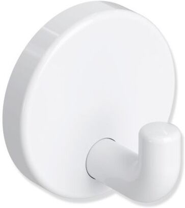 Hewi 801 Wandhaken 801.90.01098 signalweiß, Rosette d= 40mm