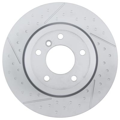 A.B.S. Bremsscheibe 18436 Geschlitzt/Gelocht 324mm 22mm für BMW