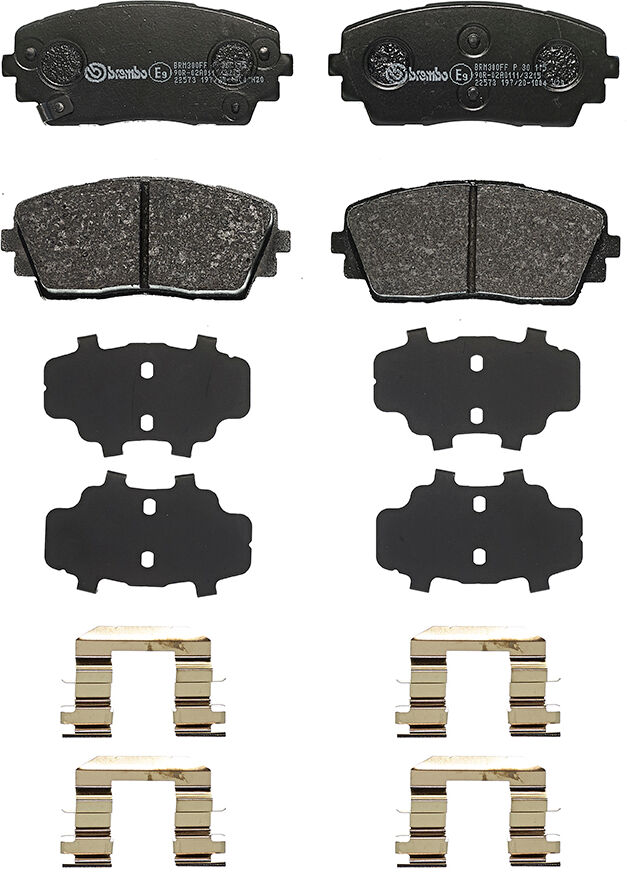 Brembo Bremsbelagsatz, Scheibenbremse P 30 115 Für Kia