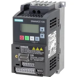 Siemens, Frequenzumrichter, SINAMICS V20 1AC200-240V-10/+10% 0.55kW