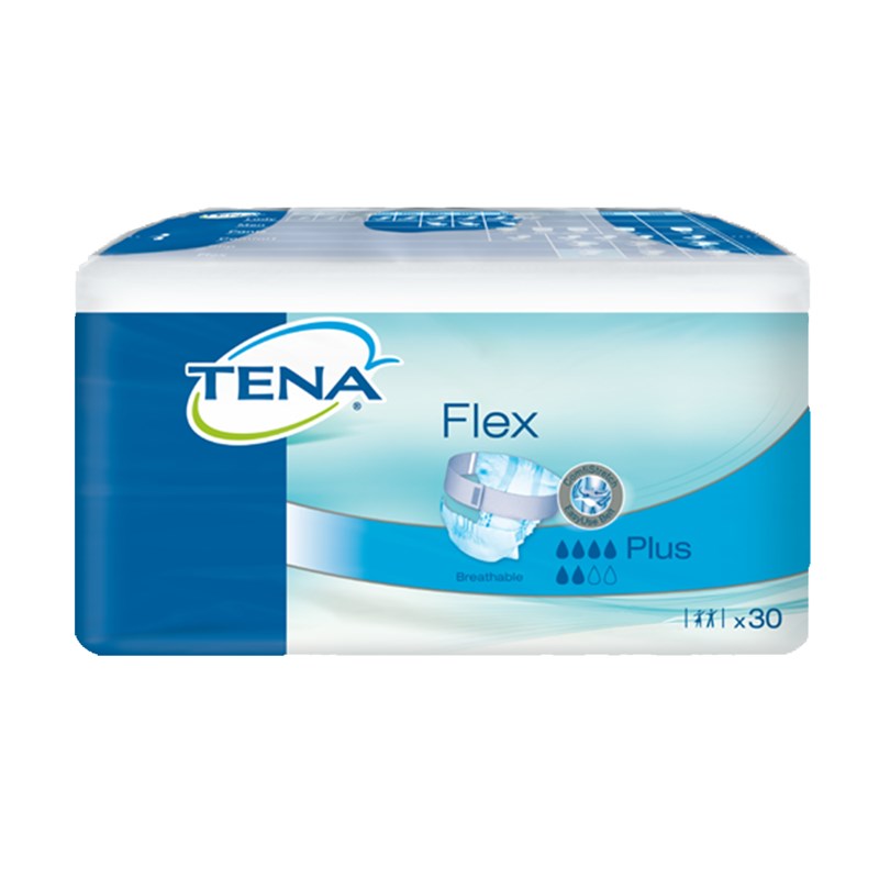 Tena Pañales para incontinencia Flex Plus 30&nbsp;un. L