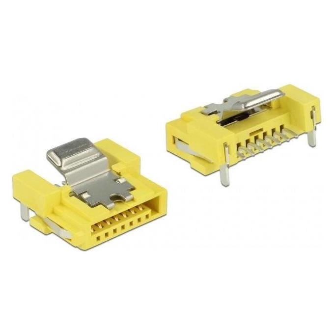 Delock Steckver. SATA 6 Gb/s St 8 Pin Pw (SATA) (89887)