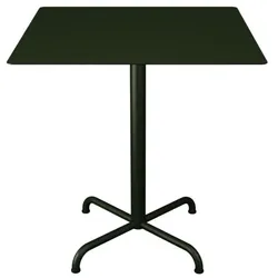 Pico Cafe-Tisch Outdoor Quadratisch Olivgrün Quadratisch 70 x 70 cm