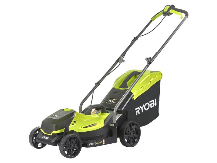 Tondeuse 18V ONE+™ RYOBI OLM1833B Ø coupe 33 cm\, ramassage et mulching (Produit seul)