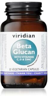 Viridian Beta Glucan 30 VCaps