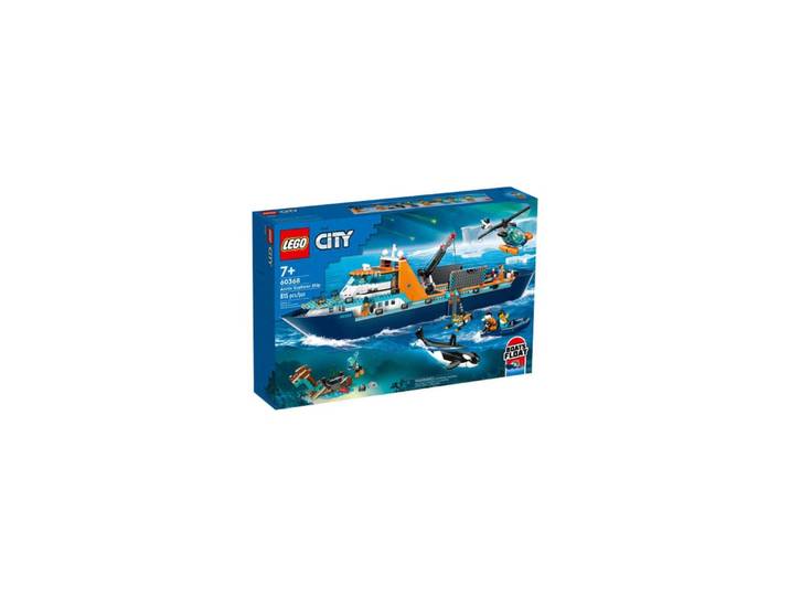 LEGO® LEGO City 60368 Arktis-Forschungsschiff Konstruktionsspielsteine