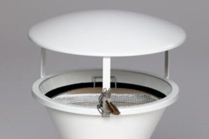 VAR Cendrier sur pied avec toit blanc (3312)