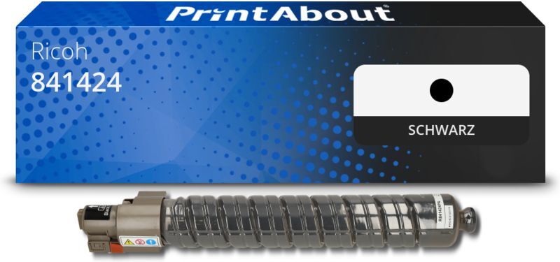 PrintAbout Toner kompatibel mit Ricoh 841424 - Schwarz