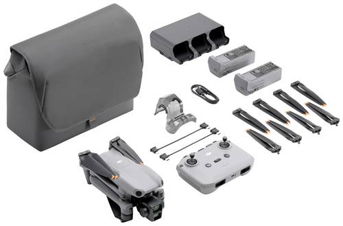 DJI Air 3 Fly More Combo (RC-N2) Quadrocopter RtF Dual Kameraflug, Profi Lichtgrau
