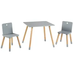 roba Baumann Kindersitzgruppe 450019, 3tlg. Lack Grau
