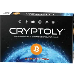 CRYPTOLY - Das Strategiespiel für die ganze Familie! Deutsche Version für 2-6 Spieler ab 8 Jahren