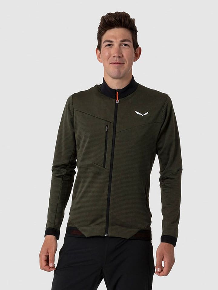 Salewa Fleecejacke "Pedroc PL" in Oliv - S