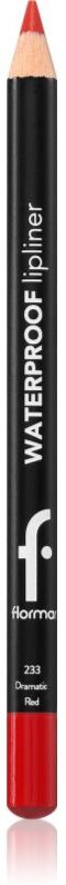 flormar Waterproof Lipliner waterproof lip liner shade 233 Dramatic Red 1.14 g