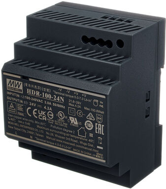 MeanWell HDR-100-24N Power Supply 4,2A