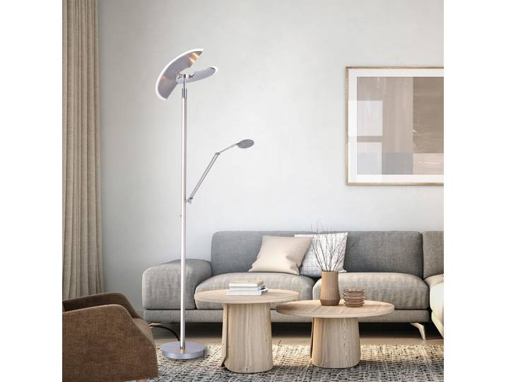 Mutil LED-Stehleuchte, diamond, Leselampe, CCT - PURE PURE Mutil - Wohnzimmer - Modern - Metall - Mehrflammig