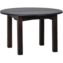 Esstisch Colombo 120cm rund - ausziehbar Massivholz Pinie
