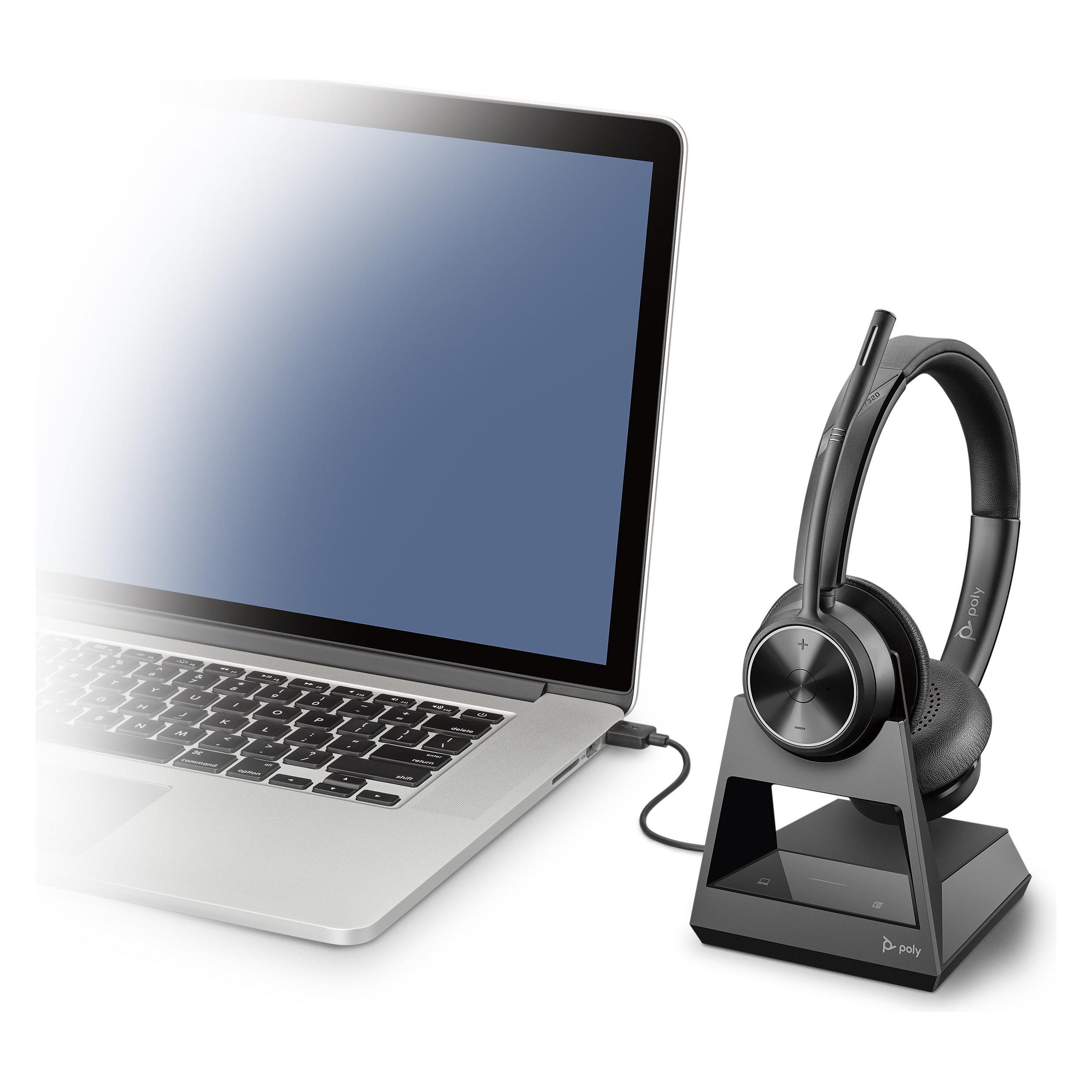 HP Poly Savi 7320 (Kabellos, USB-C, Microsoft Teams) (215201-05)