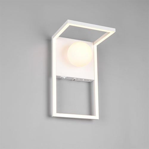Trio Arola Design wandlamp wit met LED en touchbediening