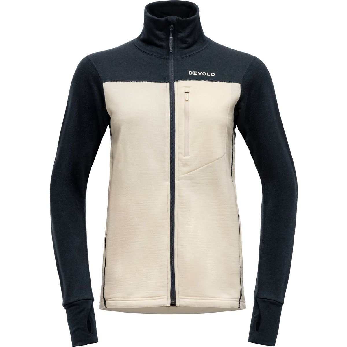 Devold of Norway Explorer Merino Jacket WMN ink/raw white (284C) S GO 262 476 A 284C S