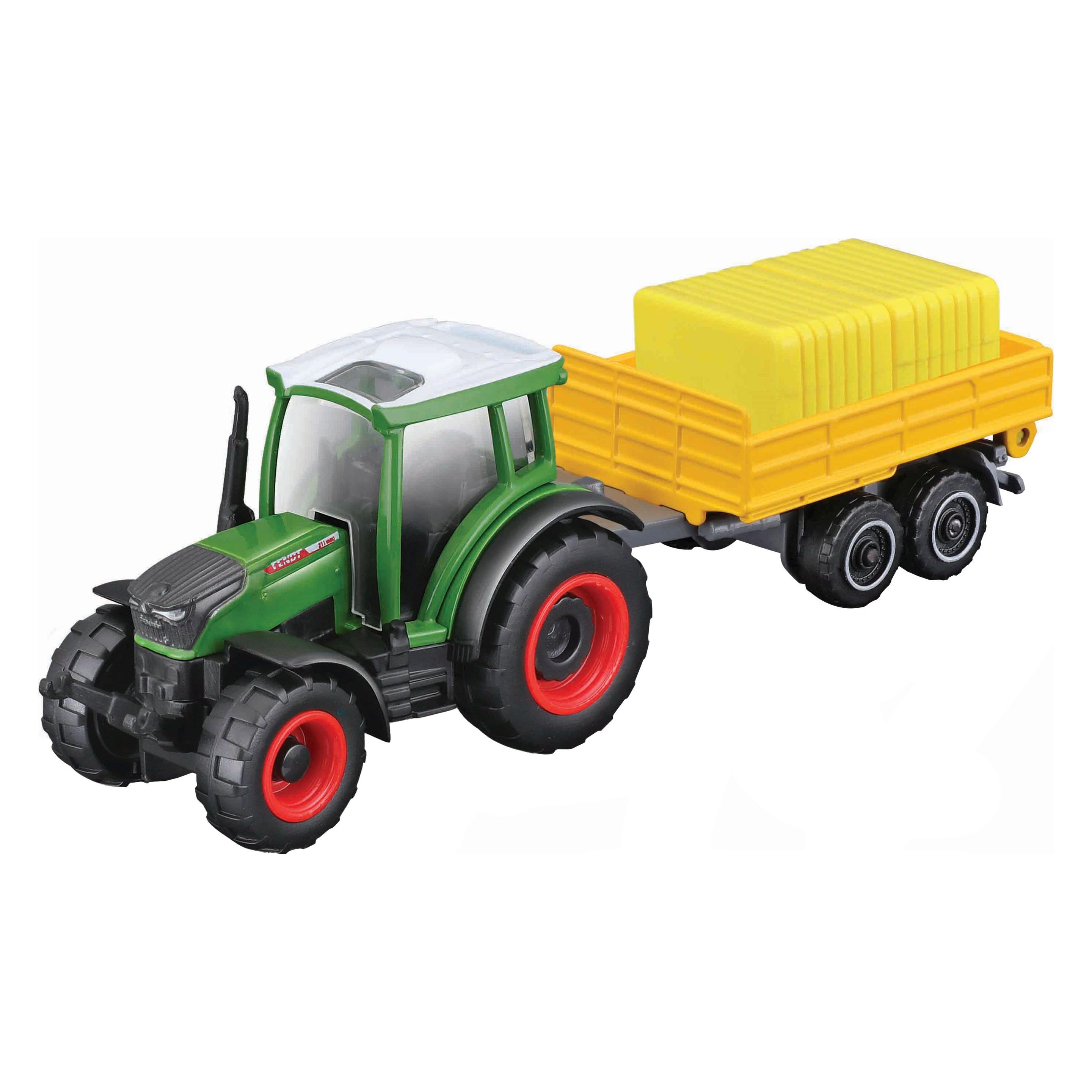Maisto Traktor Fendt 209 mit Anhänger sort (515590)