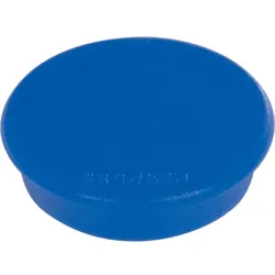 FRANKEN Magnete, Haftmagnete, rund, 32 mm, 10 Stück, blau, HM30 03